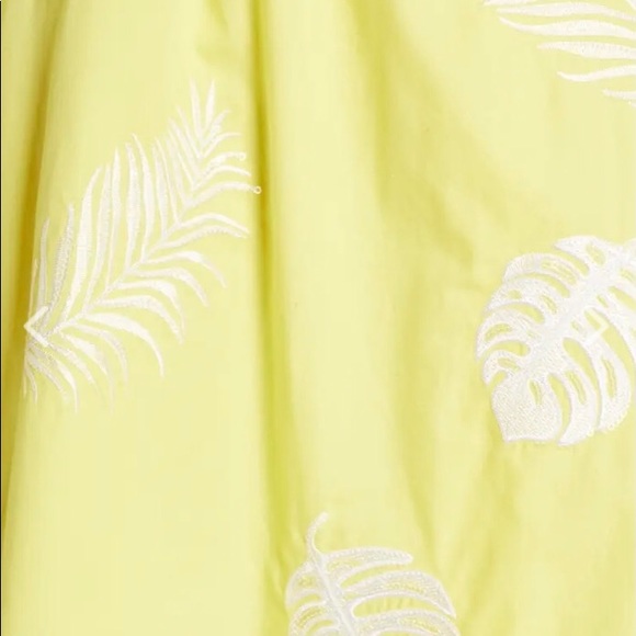Lilly Pulitzer Eloisa Midi Dress; Watch Hill Yellow Fiesta Embroidery - Picture 3 of 8
